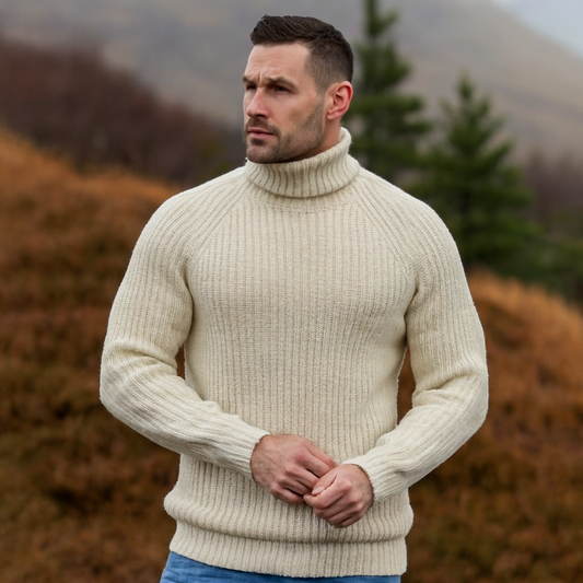 Imperial Turtleneck Sweater – European Winter Elegance